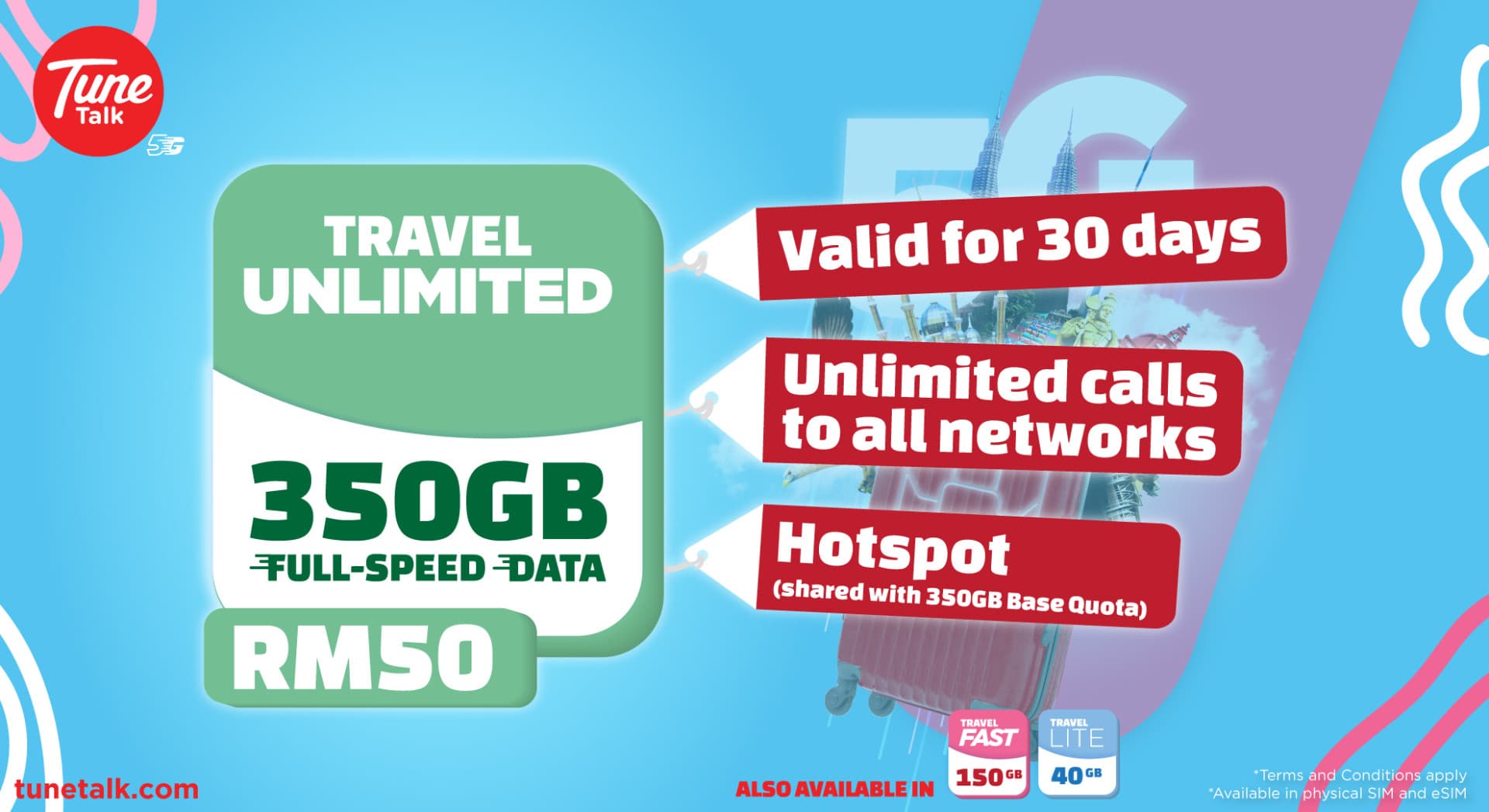 Malaysia 5G SIM Card (Kuala Lumpur International Airport Terminal 2 Pickup) - image 3