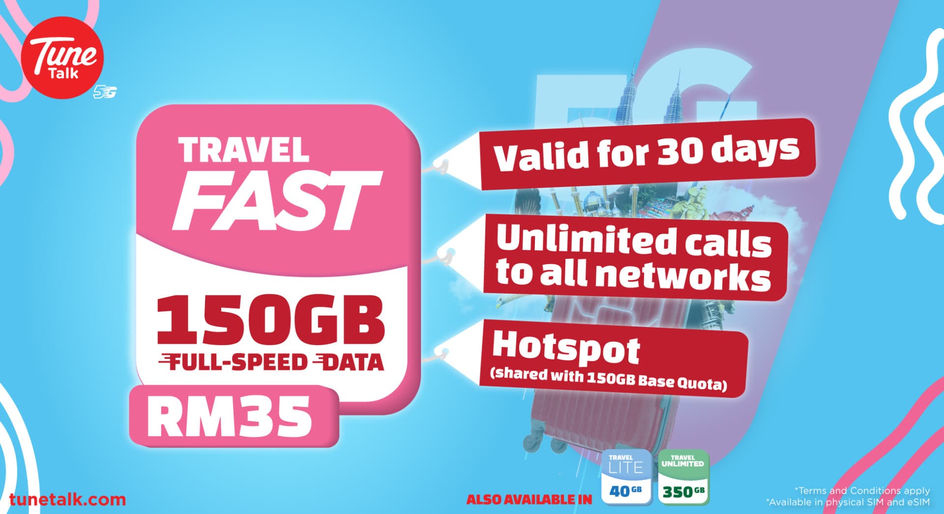 Malaysia 5G SIM Card (Kuala Lumpur International Airport Terminal 2 Pickup) - image 2