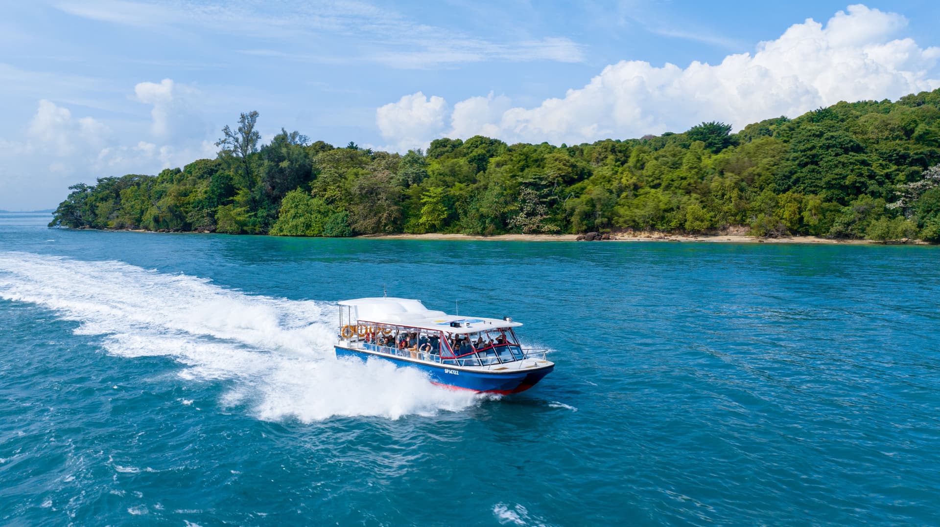 COMBO: Singapore Cable Car + Albatross Hop-On Hop-Off Speedboat Tickets - main image